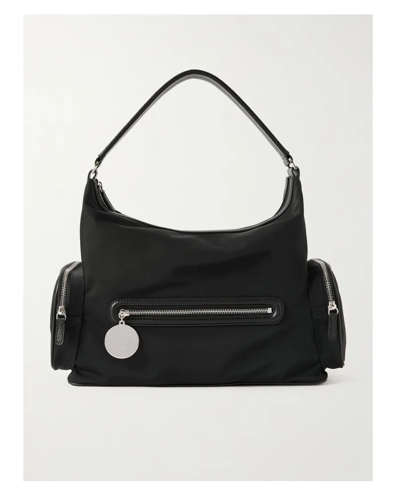 Stella McCartney Dartmoor Econyl® Shoulder Bag - Black Black