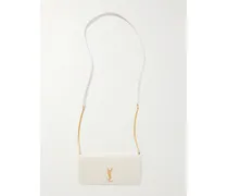 Cassandre Strap Leather Phone Case - Neutrals