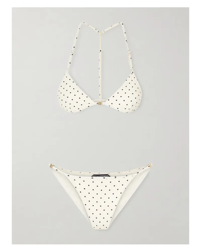 Tom Ford Polka-dot Bikini - Neutrals Neutrals