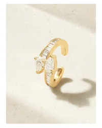 ANITA KO Saturn Ear Cuff aus 18 Karat  mit Diamanten Gold