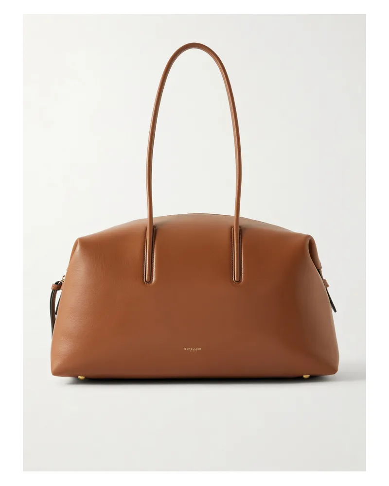 DeMELLIER The Stockholm Leather Tote Bag - Brown Brown