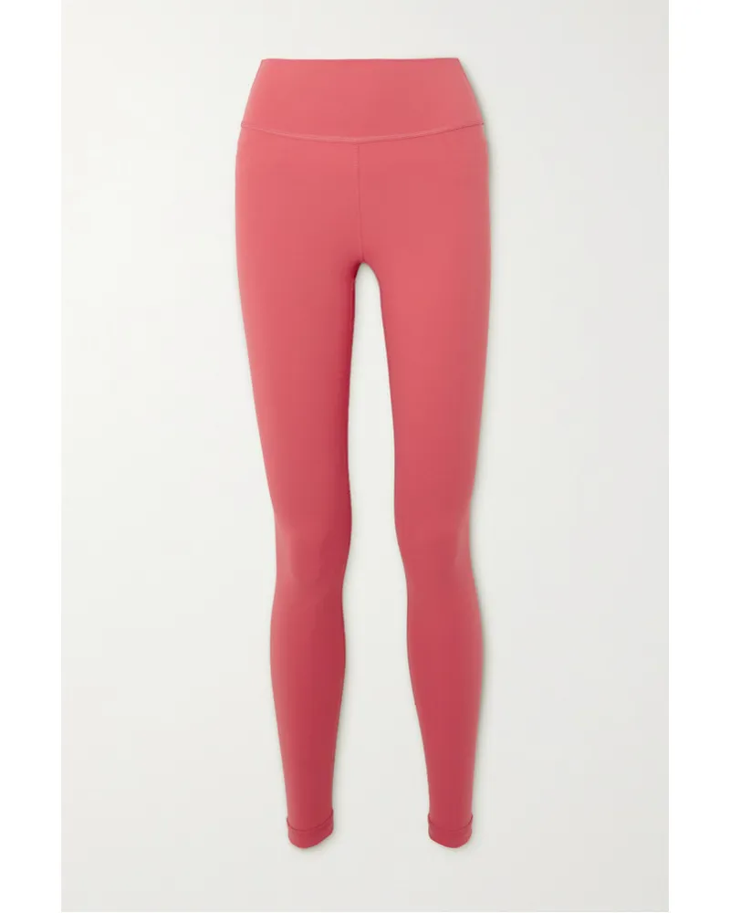 SPORTY & RICH Leggings aus Stretch-material mit Print Pink