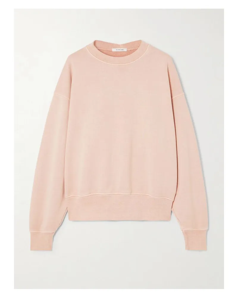 SLVRLAKE Cinch Sweatshirt Aus Baumwoll-jersey - Pink Pink