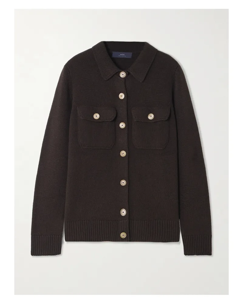 arch4 Sackville Cardigan Aus Kaschmir - Braun Braun