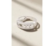 Move Classic Ring aus 18 Karat Weiß