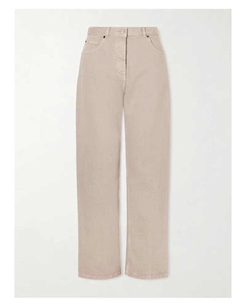 The Row Finbar High-rise Jeans - Neutrals Neutrals