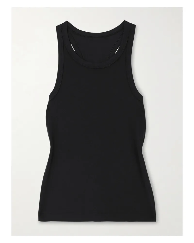 LULULEMON Align™ Waist-length Racerback-tanktop Aus Nulu™-material - Schwarz Schwarz