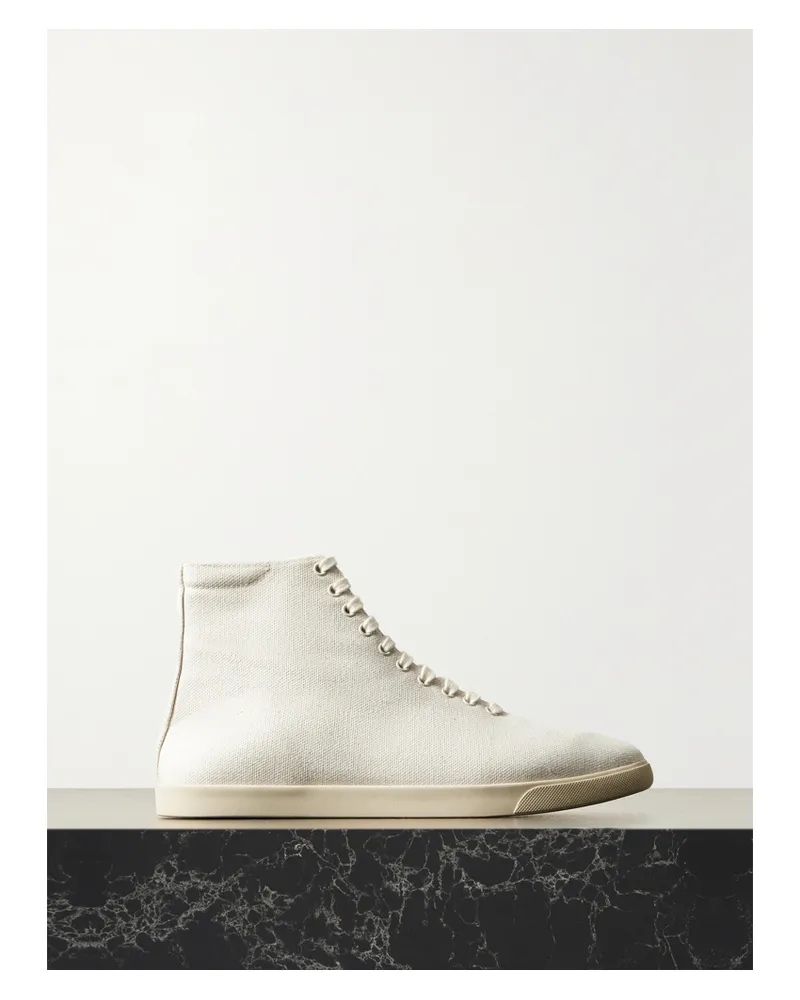 The Row Sneakers Aus Canvas - Wollweiß Wollweiß