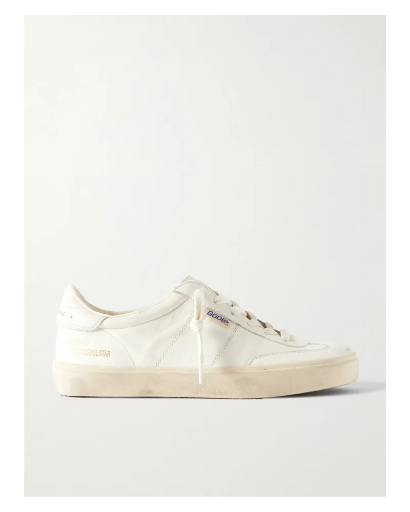 Golden Goose Soul-star Sneakers aus Leder Weiß