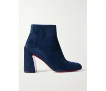 Turela 85 Chelsea Boots Aus Veloursleder - Blau