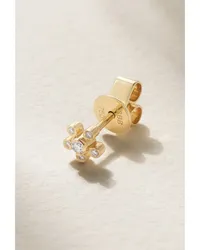 Sophie Bille Brahe Petit Soleil De Fleur Einzelner Ohrring aus Recyceltem 18 Karat Gold