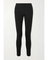 The Row Woolworth Leggings aus Stretch-ponte Schwarz