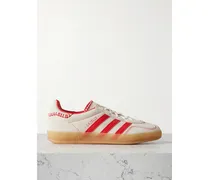 Gazelle Indoor Sneakers Aus Veloursleder Mit Lederbesätzen - Neutral