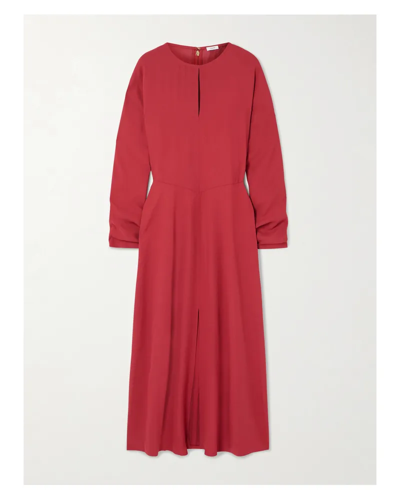 Joseph Hills Midikleid Aus Crêpe - Pink Pink