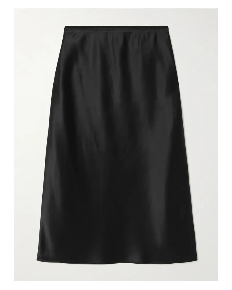 Joseph Isaak Midirock Aus Seidensatin - Schwarz Schwarz