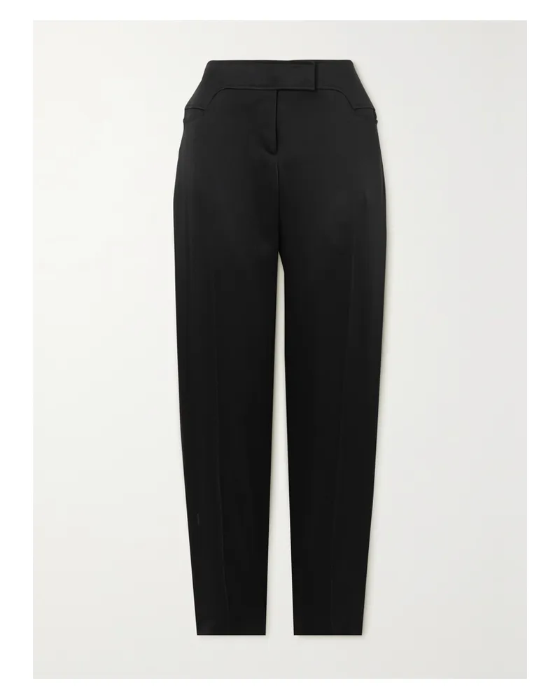 Tom Ford Hose Aus Webstoff - Schwarz Schwarz