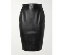 Leather Skirt - Black