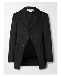 Comme des Garçons Blazer aus Gabardine Schwarz