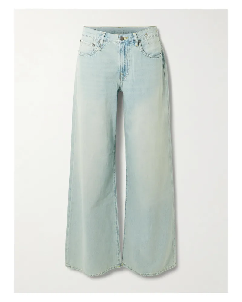 R13 D'arcy Flared Jeans - Blue Blue