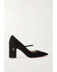 Jennifer Chamandi Love 85 Pumps aus Veloursleder Schwarz