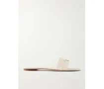 Julianne Patent Leather Flats - Neutrals