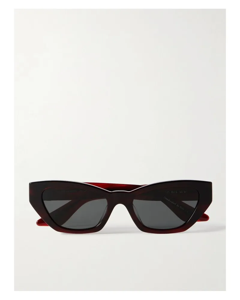 Oliver Peoples Khaite 1961c Sonnenbrille Mit Cat-eye-rahmen Aus Azetat - Burgunder Burgunder