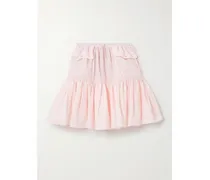 Minirock Aus Taft - Pink