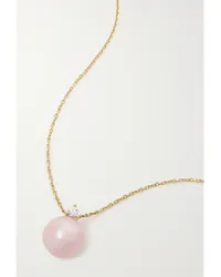 MIZUKI Kette aus 14 Karat Gold Pink