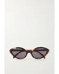 Celine Sonnenbrille mit Cat-eye-rahmen aus Azetat Braun