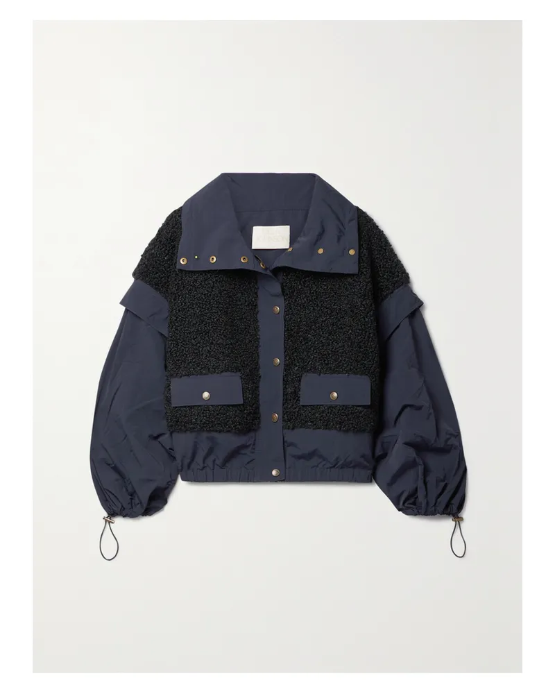 Ulla Johnson Aidan Jacke Aus Shell Und Fleece - Blau Blau