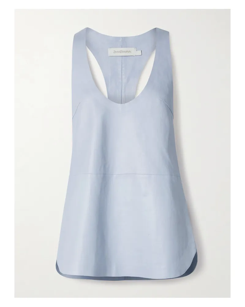 Zimmermann Natura Tanktop Aus Leder - Lila Lila