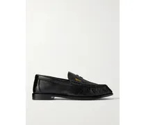 Le Loafer Loafers Aus Leder Mit Logoverzierung - Schwarz