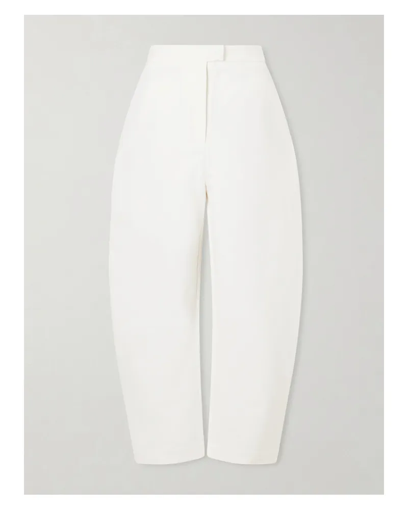Róhe Cotton Wide-leg Pants - White White