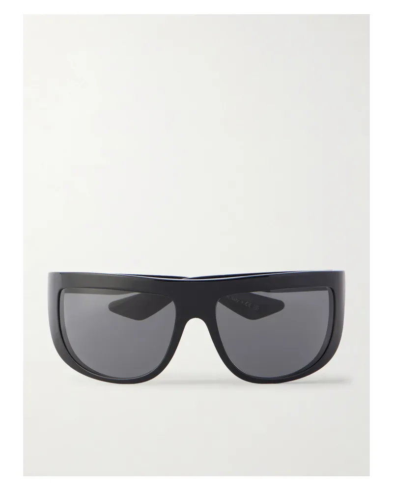 Oliver Peoples 1974c D-frame Acetate Sunglasses - Black Black