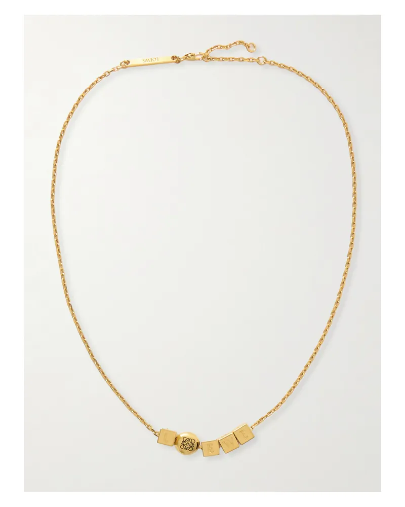 Loewe Goldfarbene Kette Gold