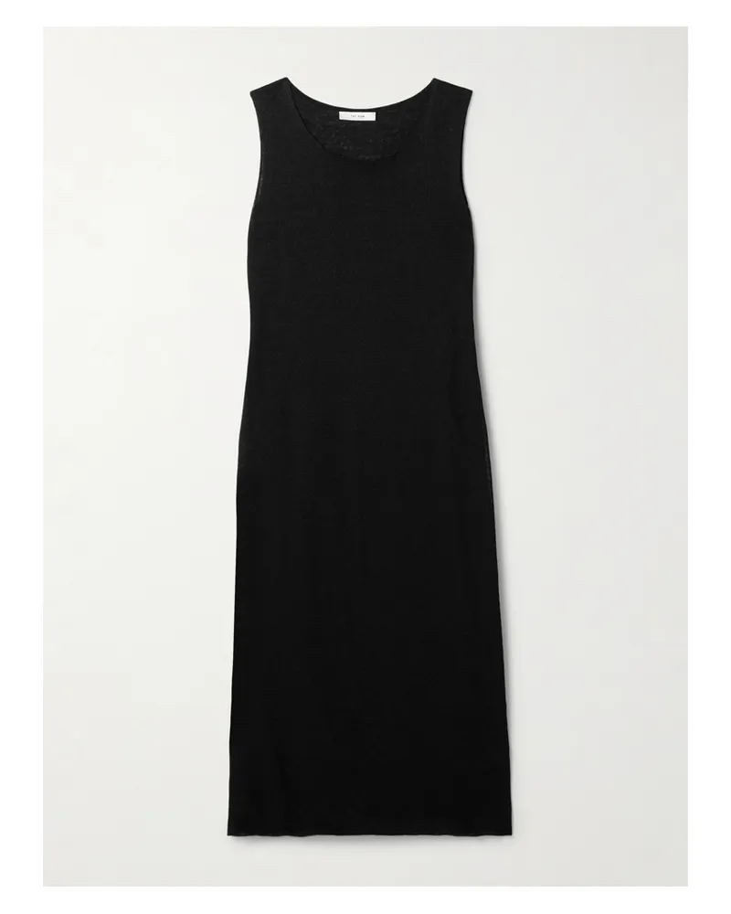 The Row Jovienne Strickkleid - Schwarz Schwarz