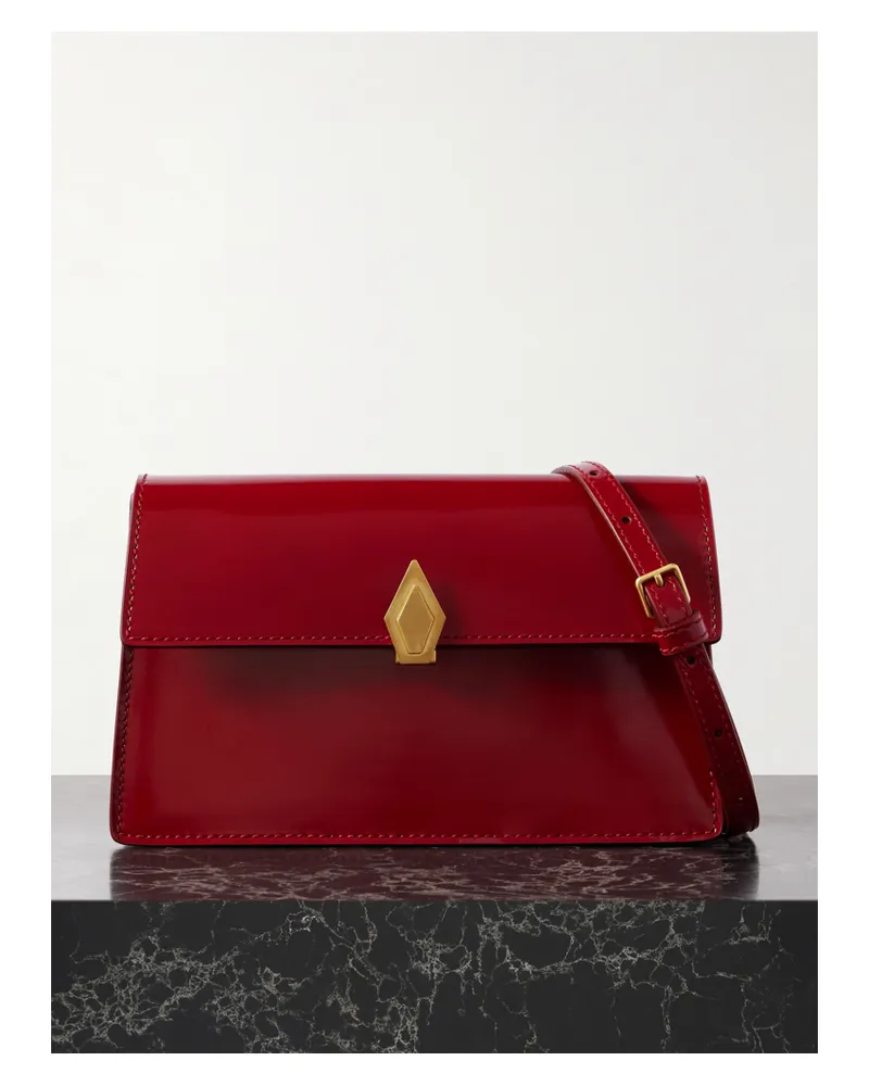 Métier Parallel 22 Leather Shoulder Bag - Red Red