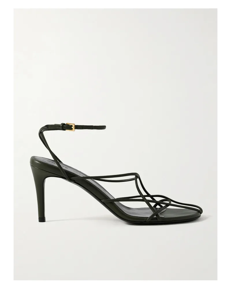 KHAITE Loulou Sandalen Aus Leder - Grün Grün