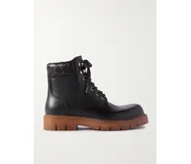 Haddock Schnürstiefel Aus Leder - Braun