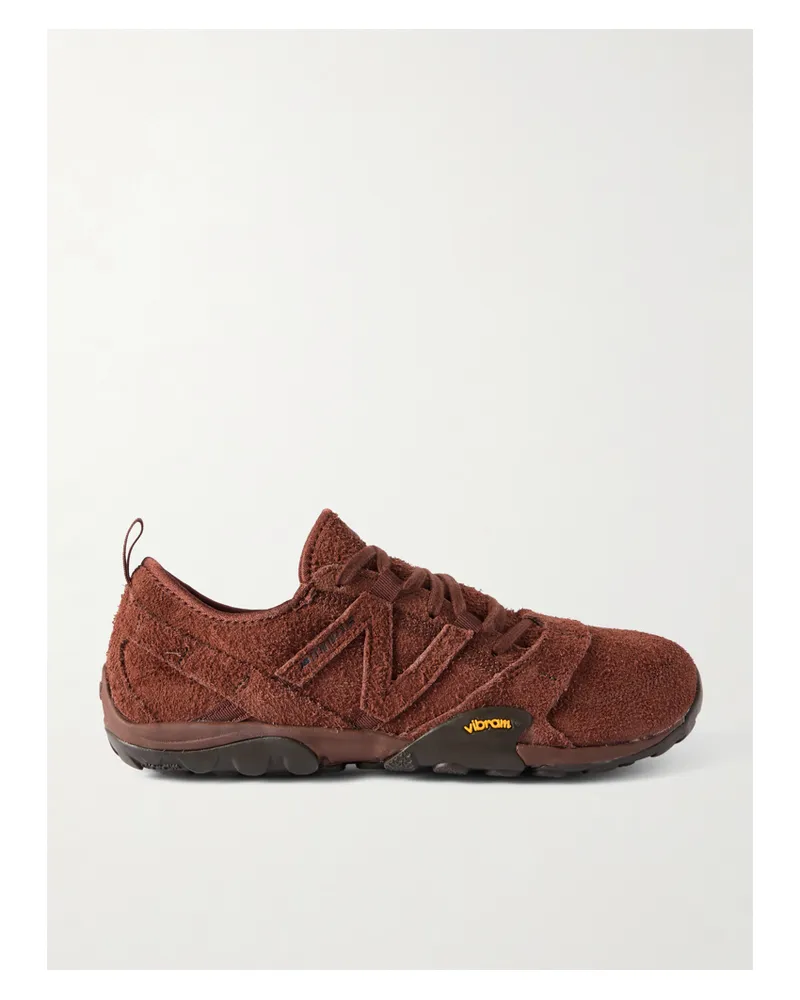 New Balance Minimus Sneakers Aus Veloursleder - Rot Rot