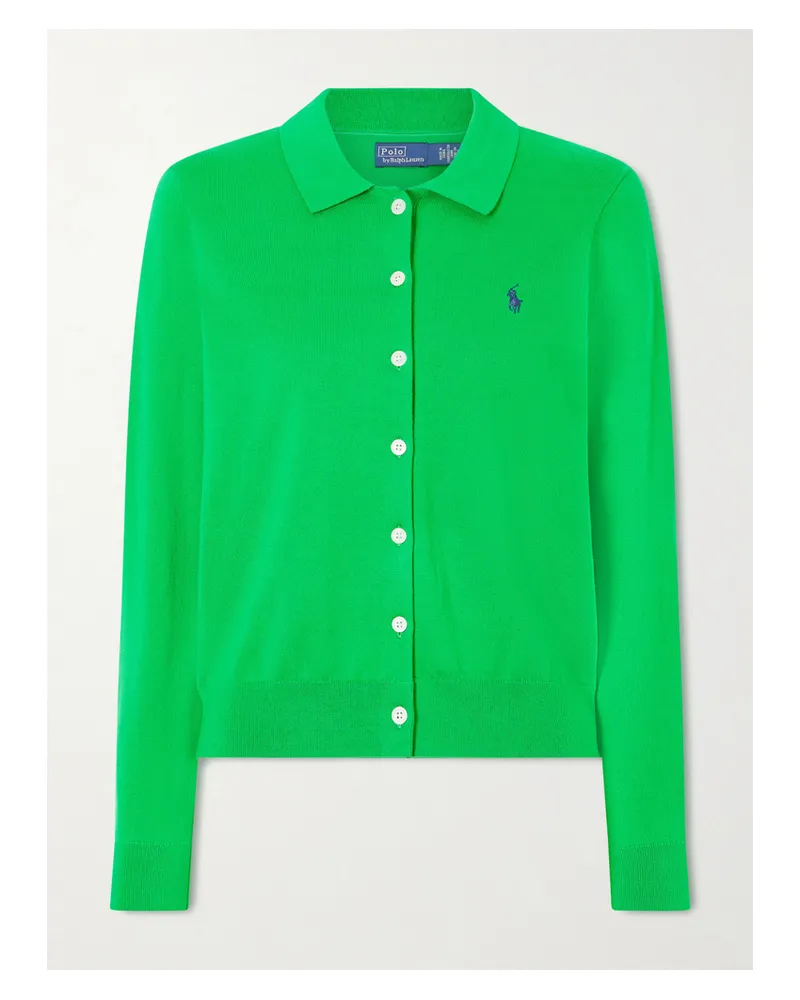 Ralph Lauren Cotton-blend Cardigan - Green Green
