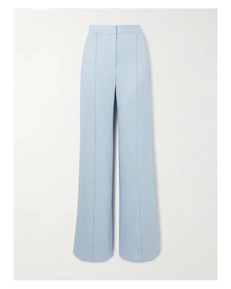 Adam Lippes Hose Mit Weitem Bein Aus Canvas - Blau Blau