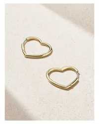 Jennifer Meyer Forever Heart Creolen aus 18 Karat Gold