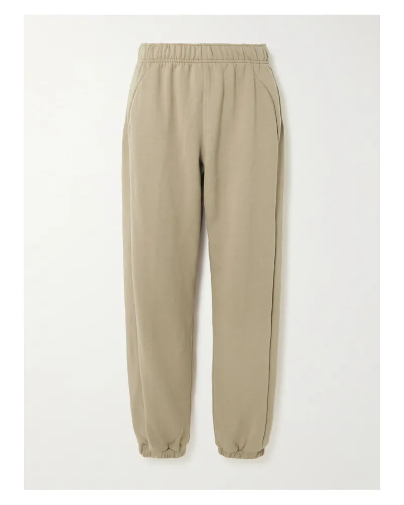 LULULEMON Scuba Mid-rise Jogginghose Aus Jersey Aus Einer Baumwollmischung - Neutral Neutral