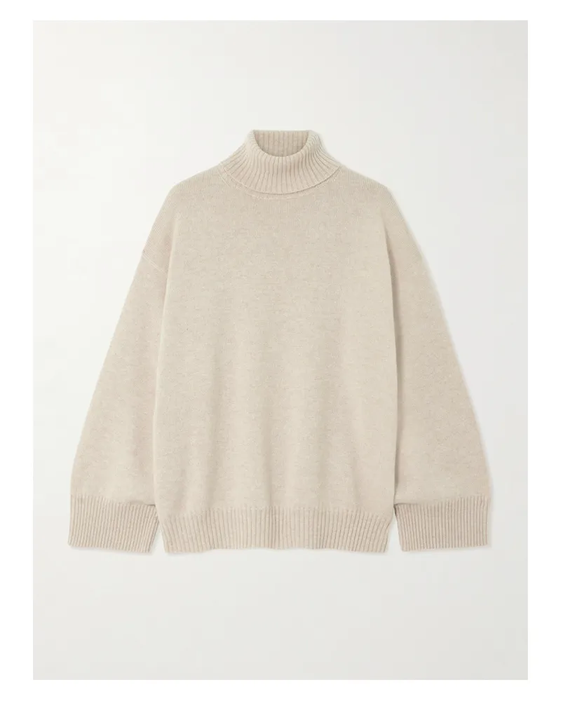 Brunello Cucinelli Cashmere Turtleneck Sweater - Neutrals Neutrals