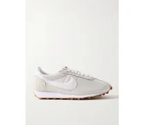 Ld-1000 Sneakers Aus Mesh Mit Besätzen Aus Leder Und Gebürstetem Veloursleder - Weiß