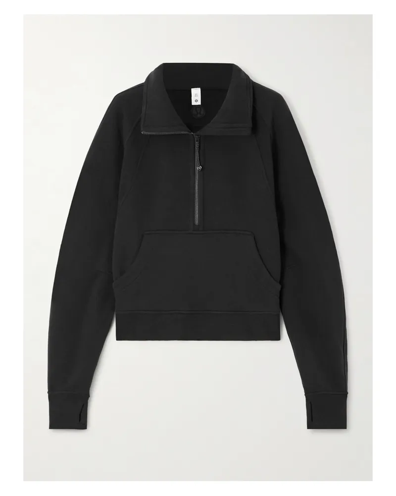 LULULEMON Scuba Hoodie Aus Einer Baumwollmischung Mit Reißverschluss - Schwarz Schwarz