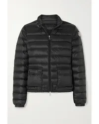 Moncler Lans Daunenjacke aus Gestepptem Shell Schwarz