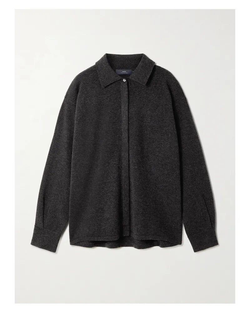 arch4 Foxridge Cardigan Aus Biokaschmir - Grau Grau