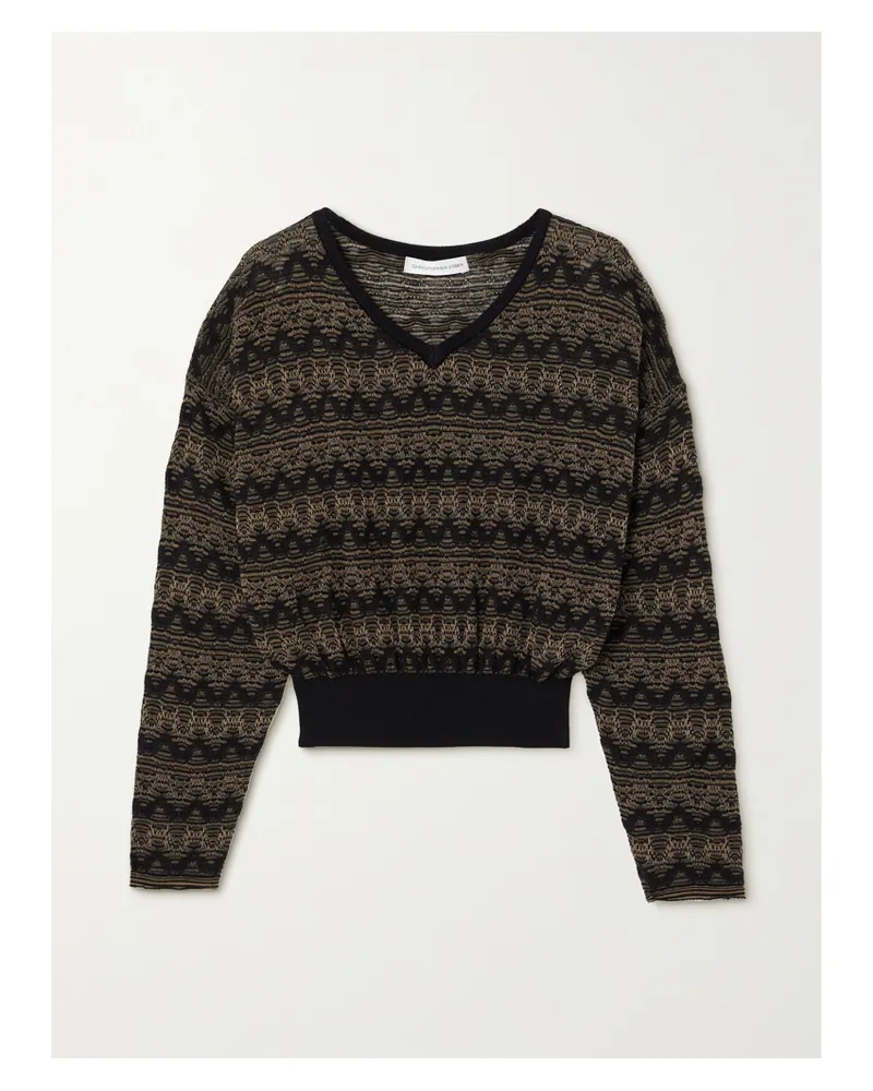 Christopher Esber Palais Strickpullover Mit Streifen - Mehrfarbig Mehrfarbig